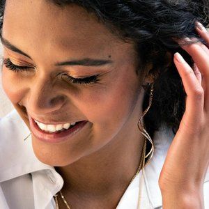 Park Lane Gold Whisper Earrings